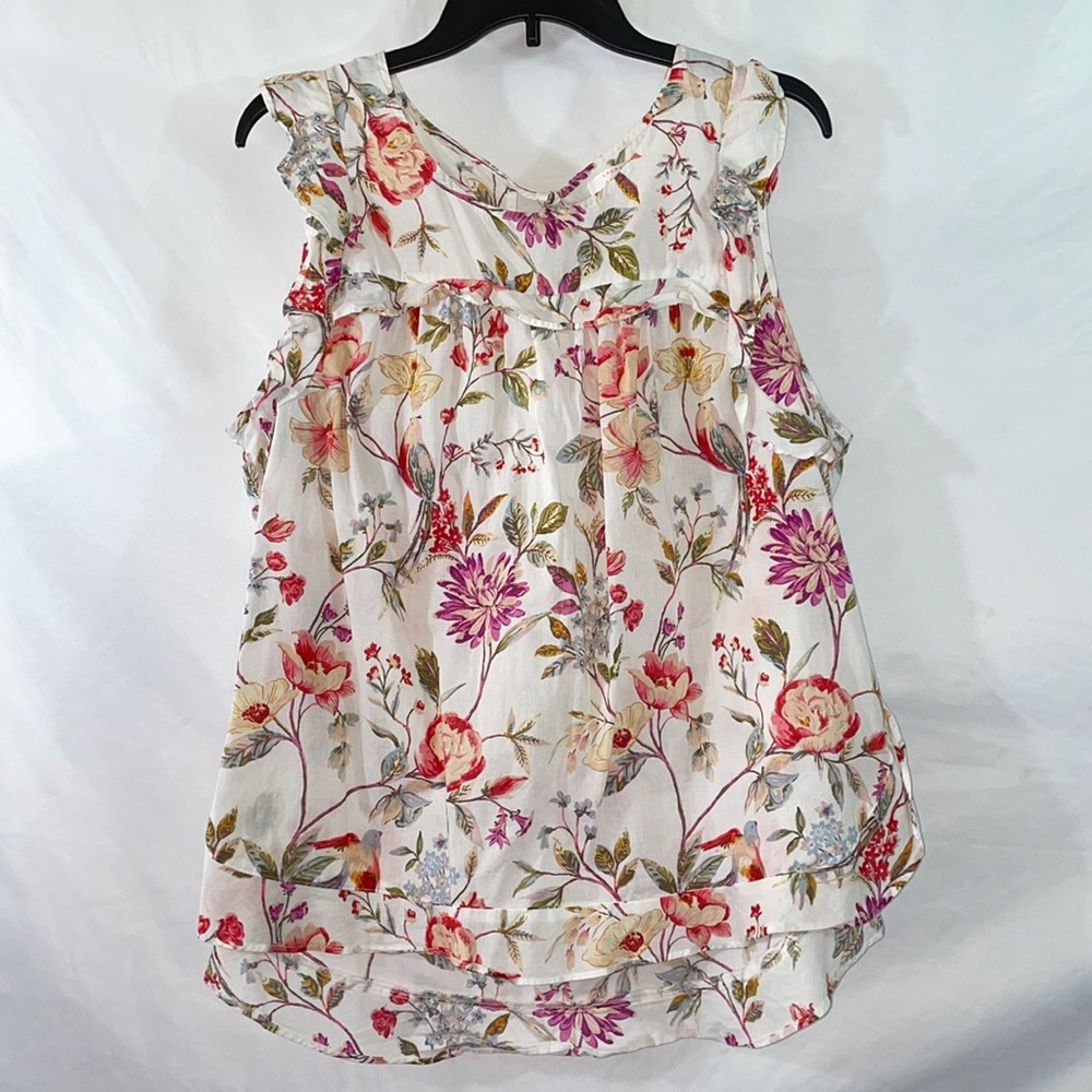 Lauren Conrad Summer Floral Blouse